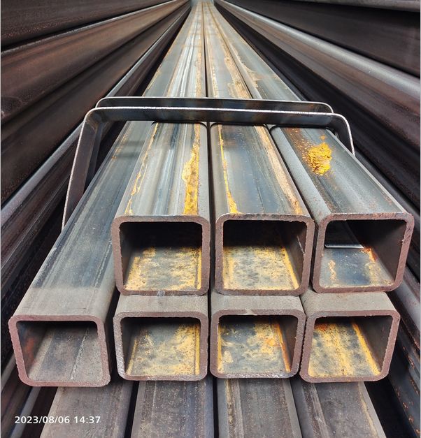 惠州矩形管尺寸50X100X8毫米现货库存